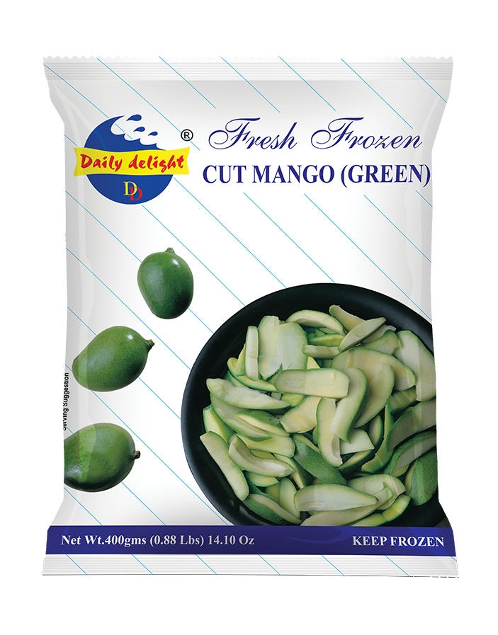 Daily Delight Cut Mango Green Sl 400g