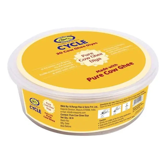 Cyc P Cow Ghee Diya 30pc