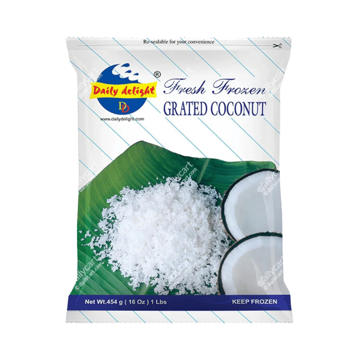 Daily Delight Grated Coconut 454g