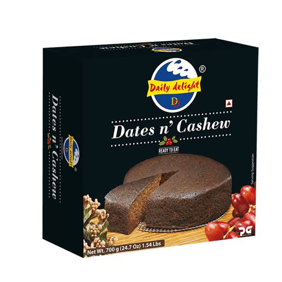 Daily Delight Dates N Cashew Cake 700g
