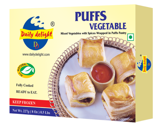 Daily Delight Puff Vegetable 227g