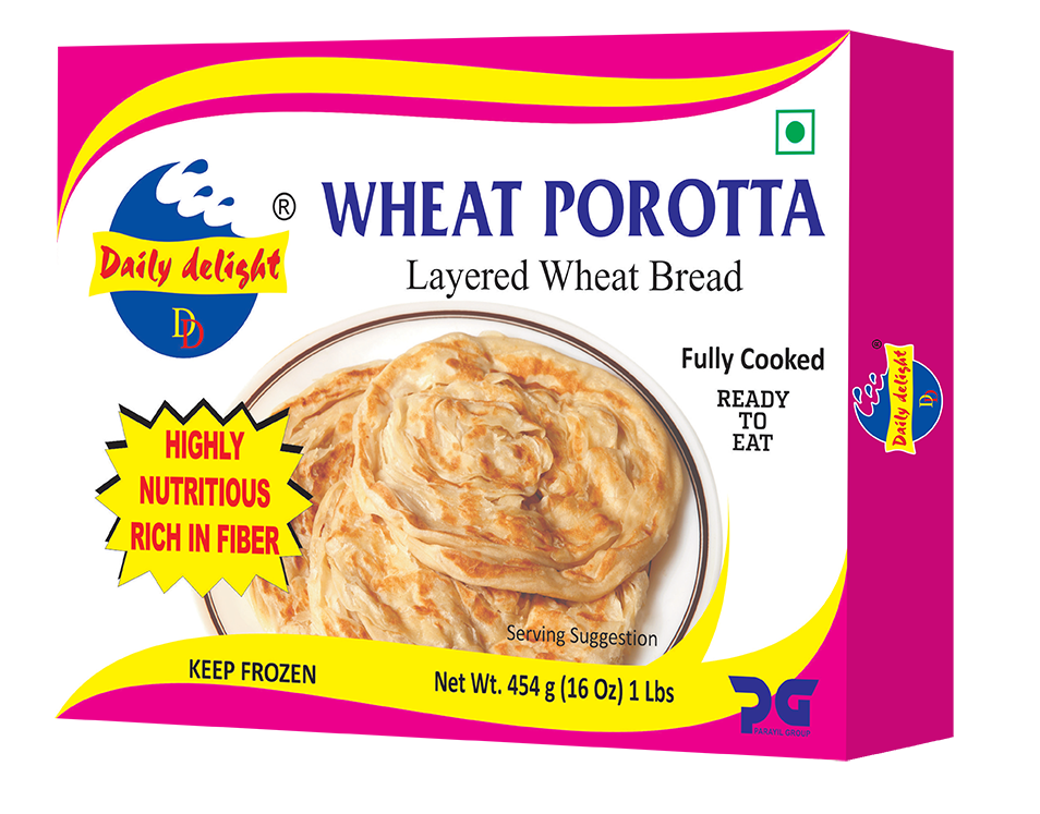 Daily Delight Wheat Porotta 1lb