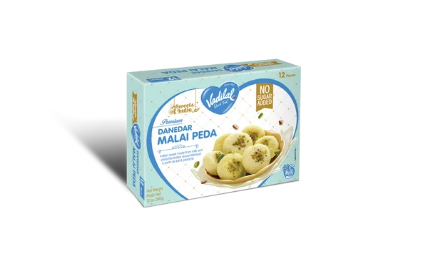 Vadilal Danedar Malai Peda 340g