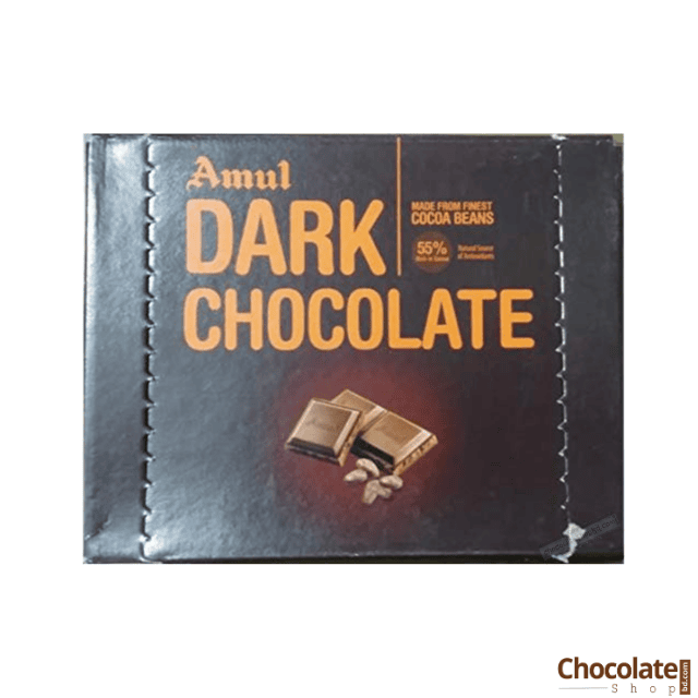 Amul Dark Chocolate 20pc