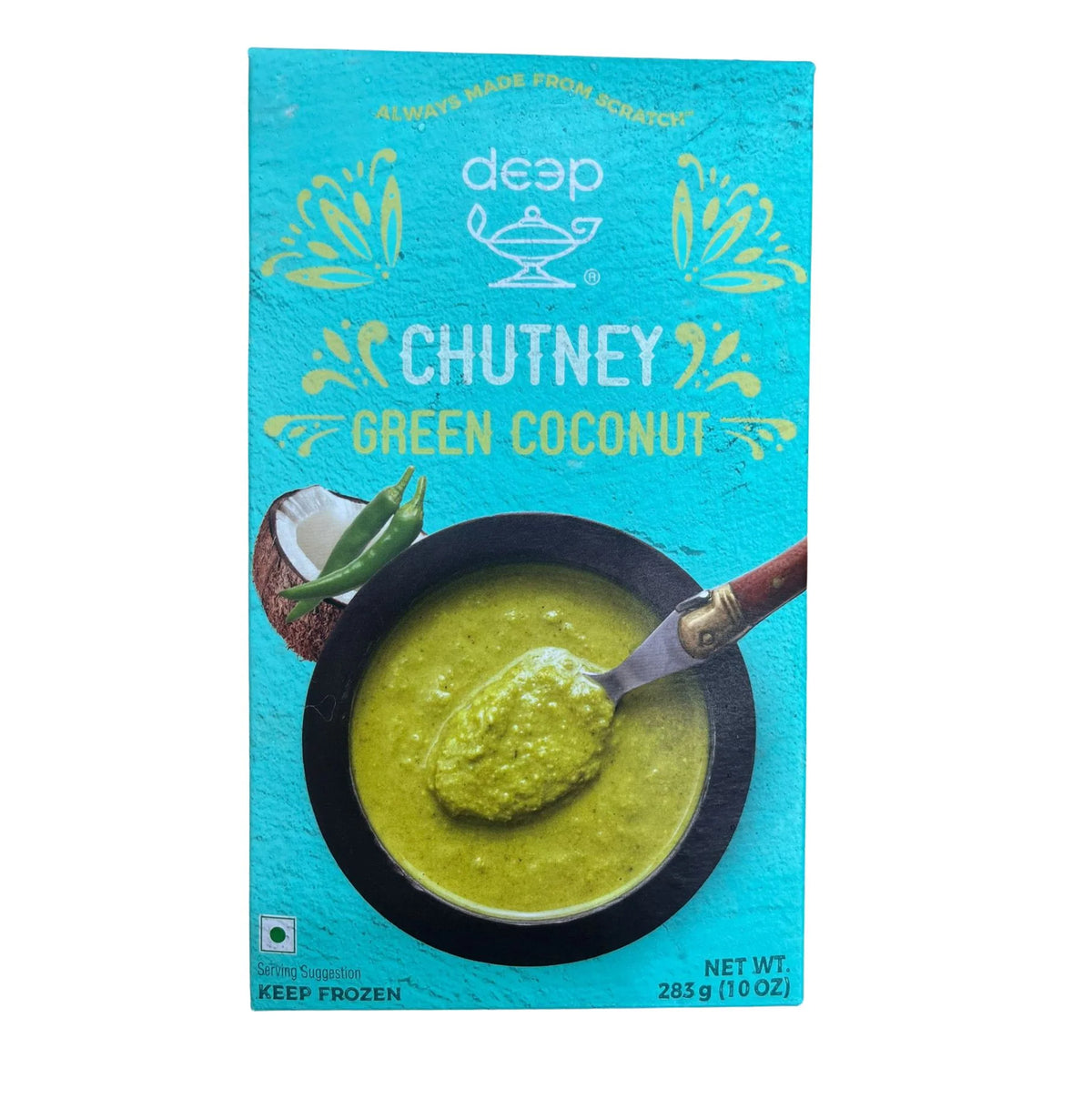 Deep Green Coconut Chutney 10oz