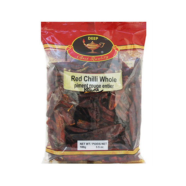 Deep Red Chilli Whole 100g