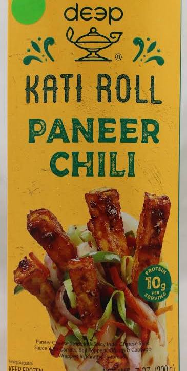 Deep Kati Roll Paneer Chili 200g