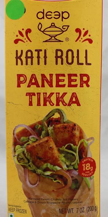 Deep Kati Roll Paneer Tikka 200g
