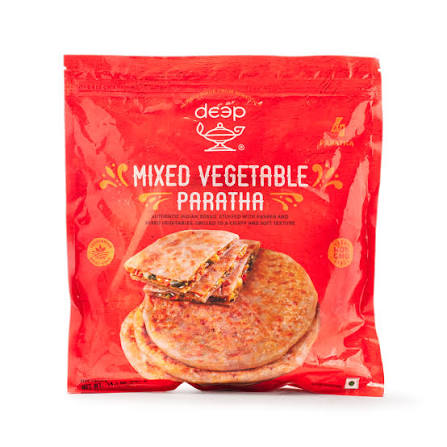Deep Mix Veg Paratha 4pc