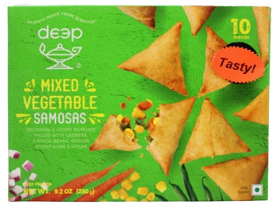 Deep Mix Veg Samosa 10pc