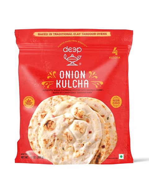 Deep Onion Kulcha 4pc