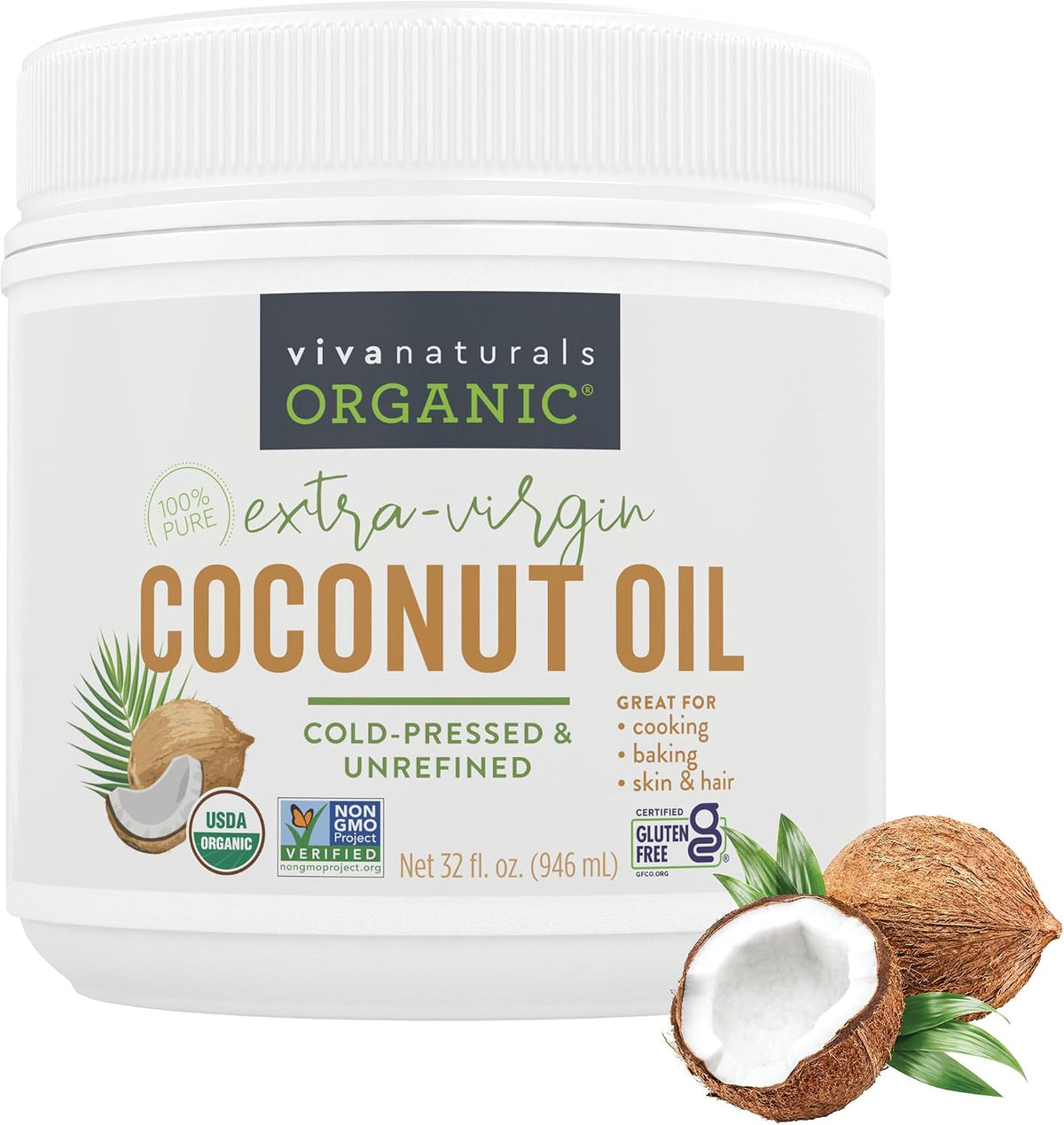 Deep Org Coconut Oil 946ml