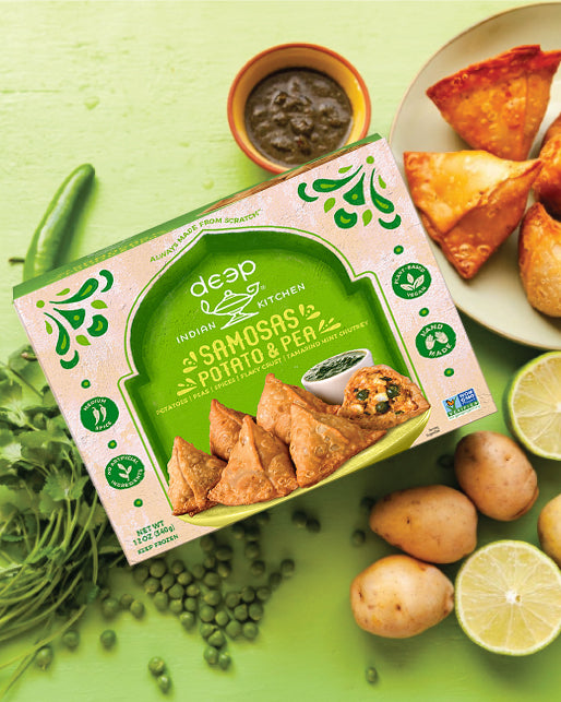 Deep Potato-peas Samosa 340g