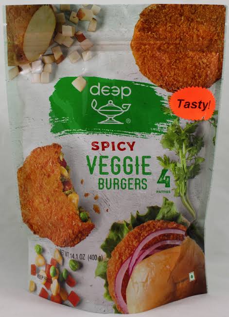 Deep Spicy Veg Burger 4pck