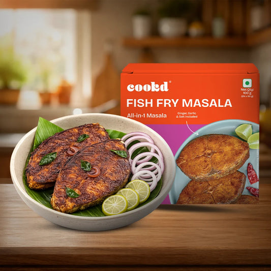 Cookd Fish Fry Masala 50g