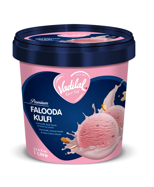 Vadilal Falooda Kulfi Icecream 1l