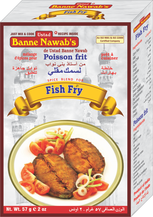 Banne Nawabs Fish Fry 57g