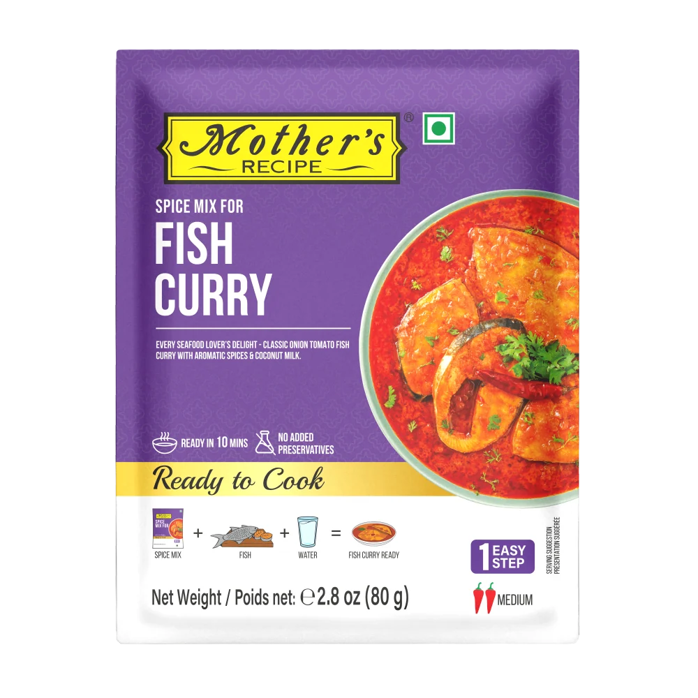 Mothers Fish Curry Mix 80g