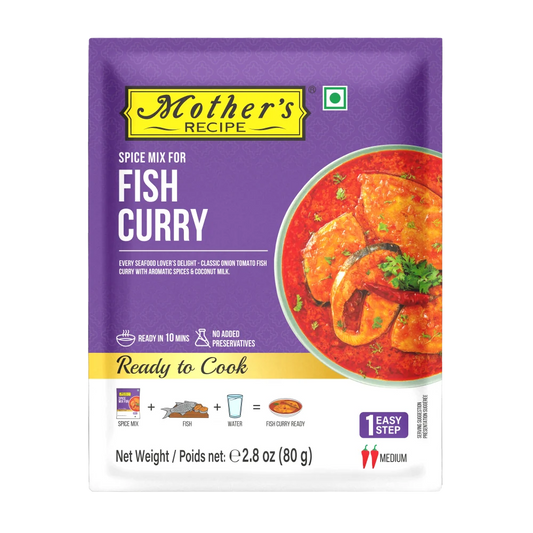Mothers Fish Curry Mix 80g