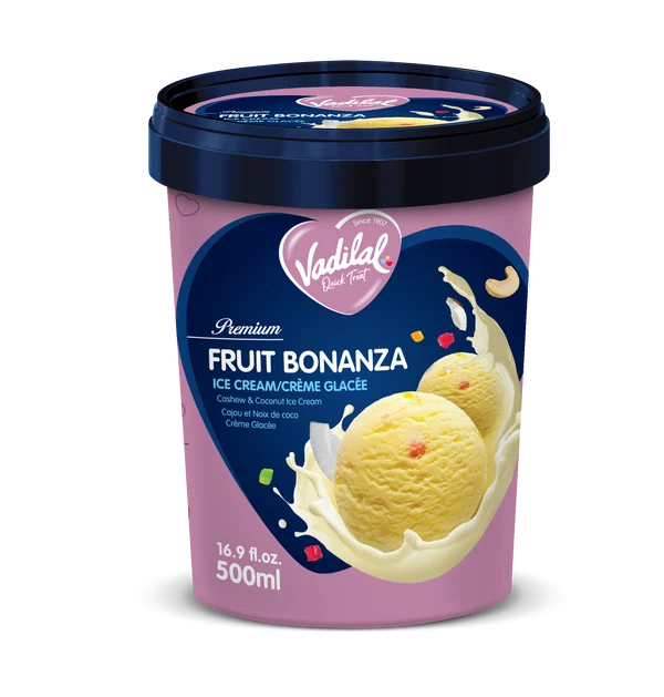 Vadilal Fruit Bonanzicecream 500ml