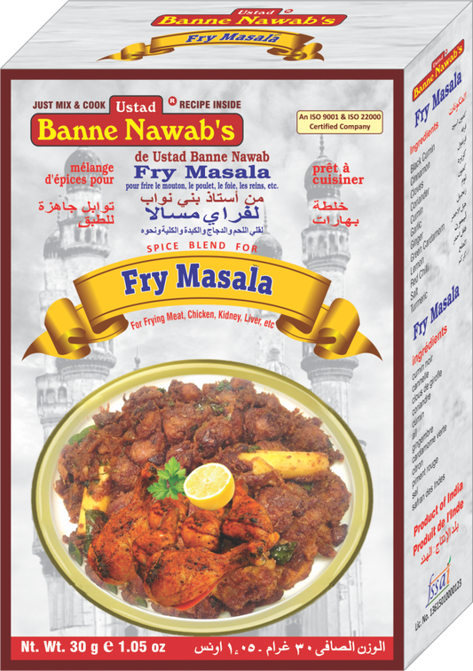 Banne Nawabs Fry Masala 30g