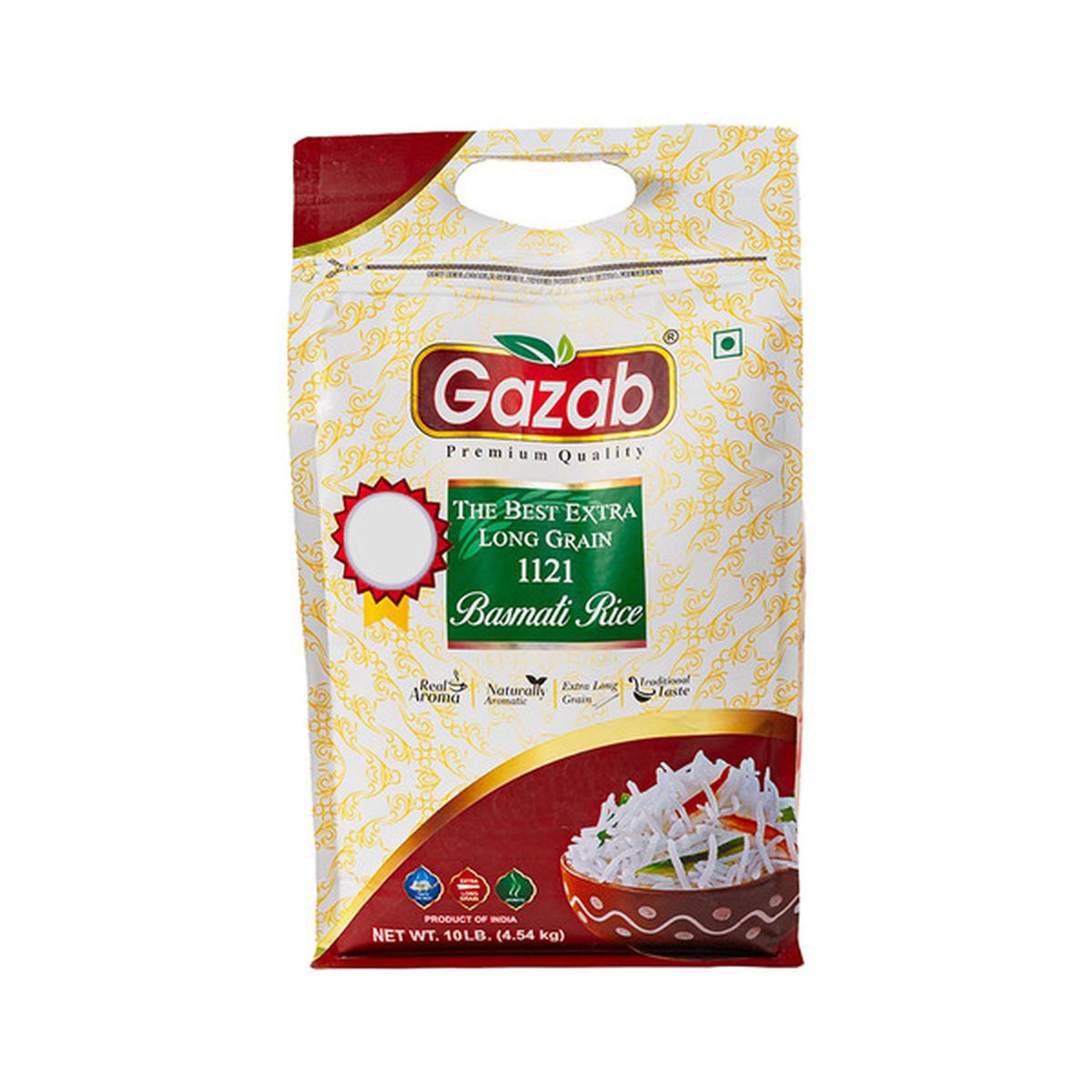 Gazab Xlong Basmati Rice 10lb