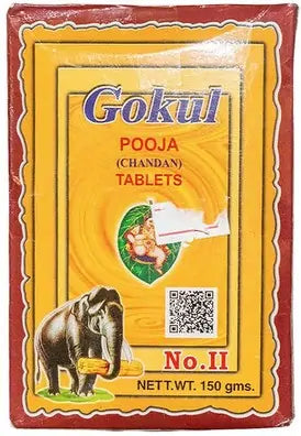 Gokul Pooja Chandan Tab 150g