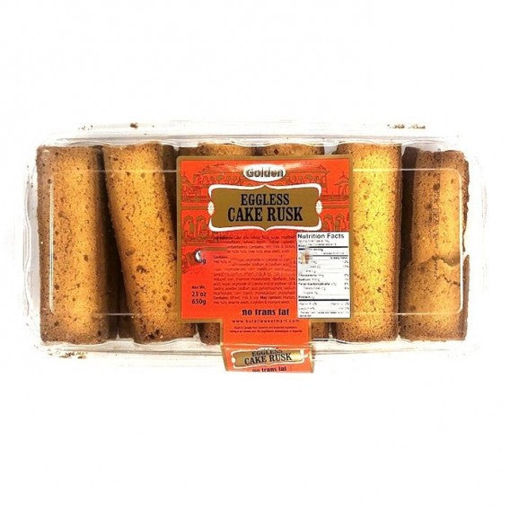 Golden Eggless Cake Rusk 650g