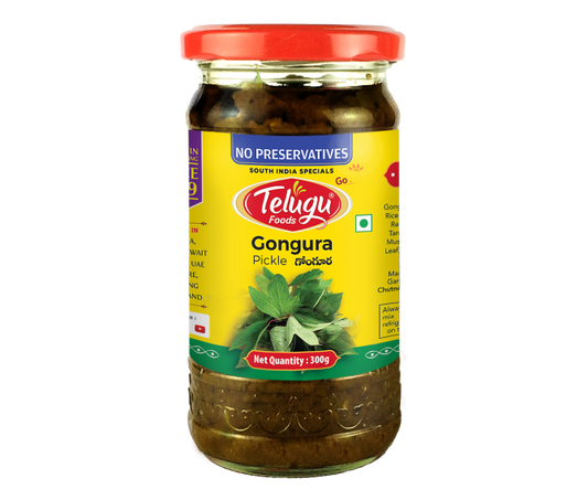 Telugu Foods Gongura Ng Pickle 300g