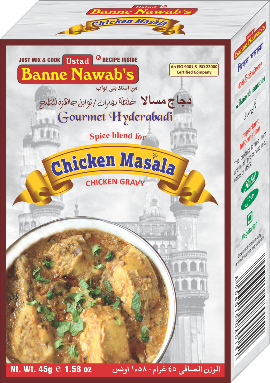 Banne Nawabs Chicken Masala 45g