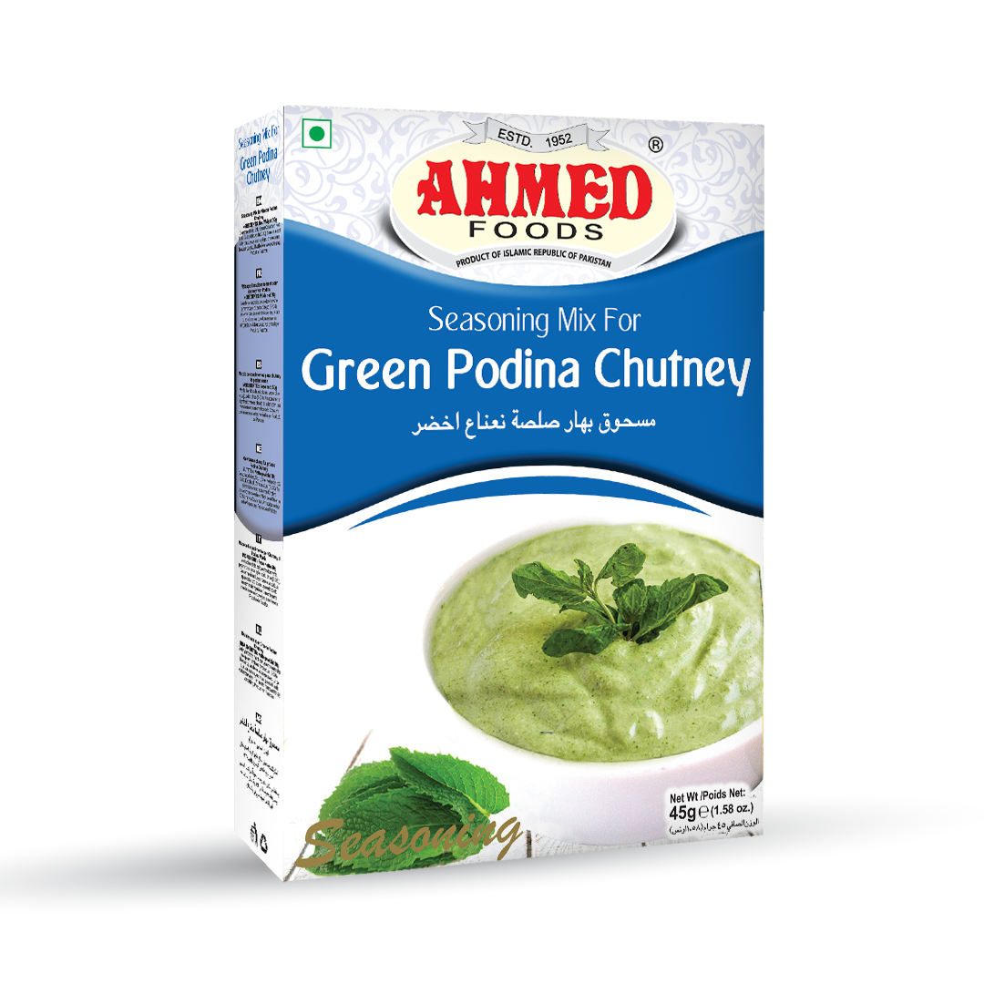 Ahmed Green Pudina Chutney 50g