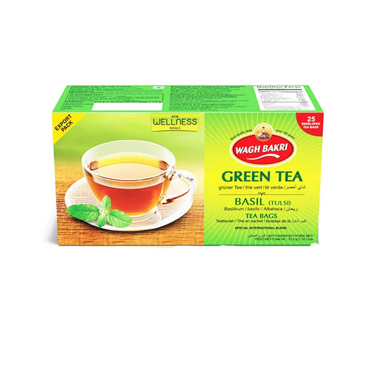 Wb Basil Green Tea 25pck