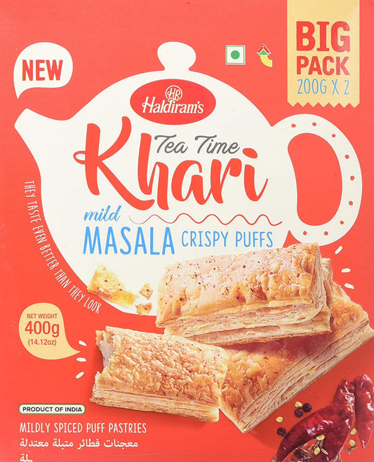 Haldirams Masala Puffs 400g