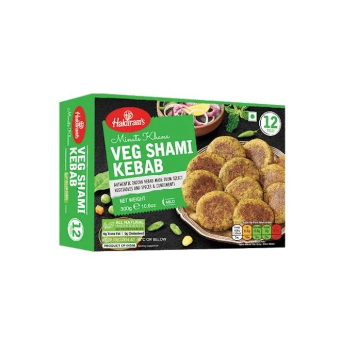 Haldirams Veg Shami Kebab 12pc