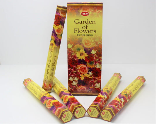 Hem Grden Of Flowers 6pck