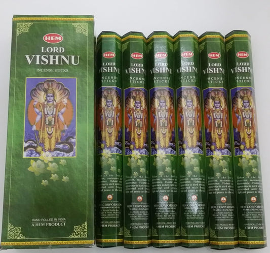 Hem Loprd Vishnu Incense 6pck