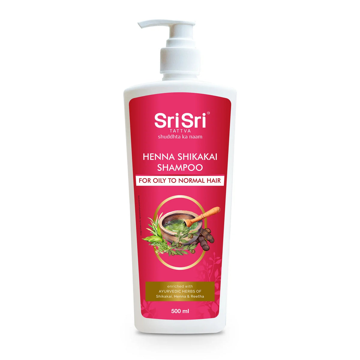 Sri Sri Tattva Hen Shikakai Shampoo 500ml