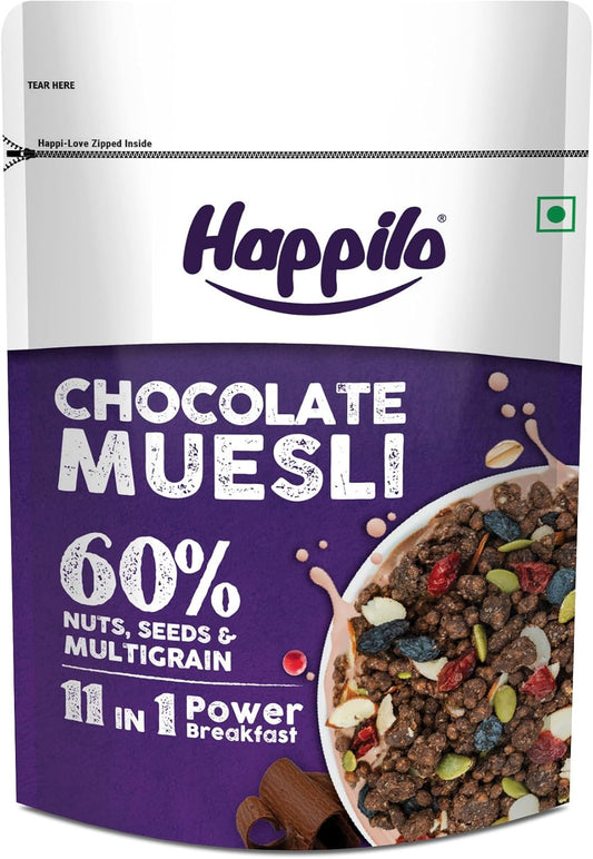 Hpilo Choc Muesli 450g