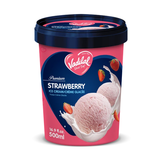 Vadilal Strawberry  Icecream 500ml
