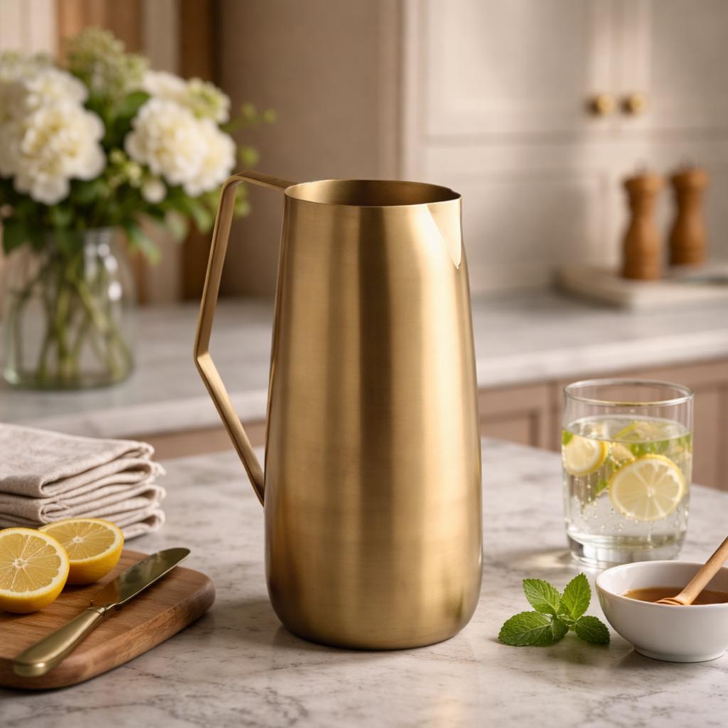 Nanki Brass Jug Lead Free