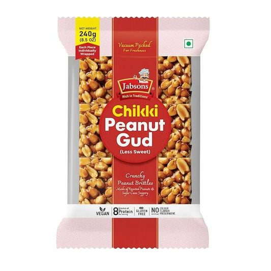 Jb Peanut Gud Chikki 240g