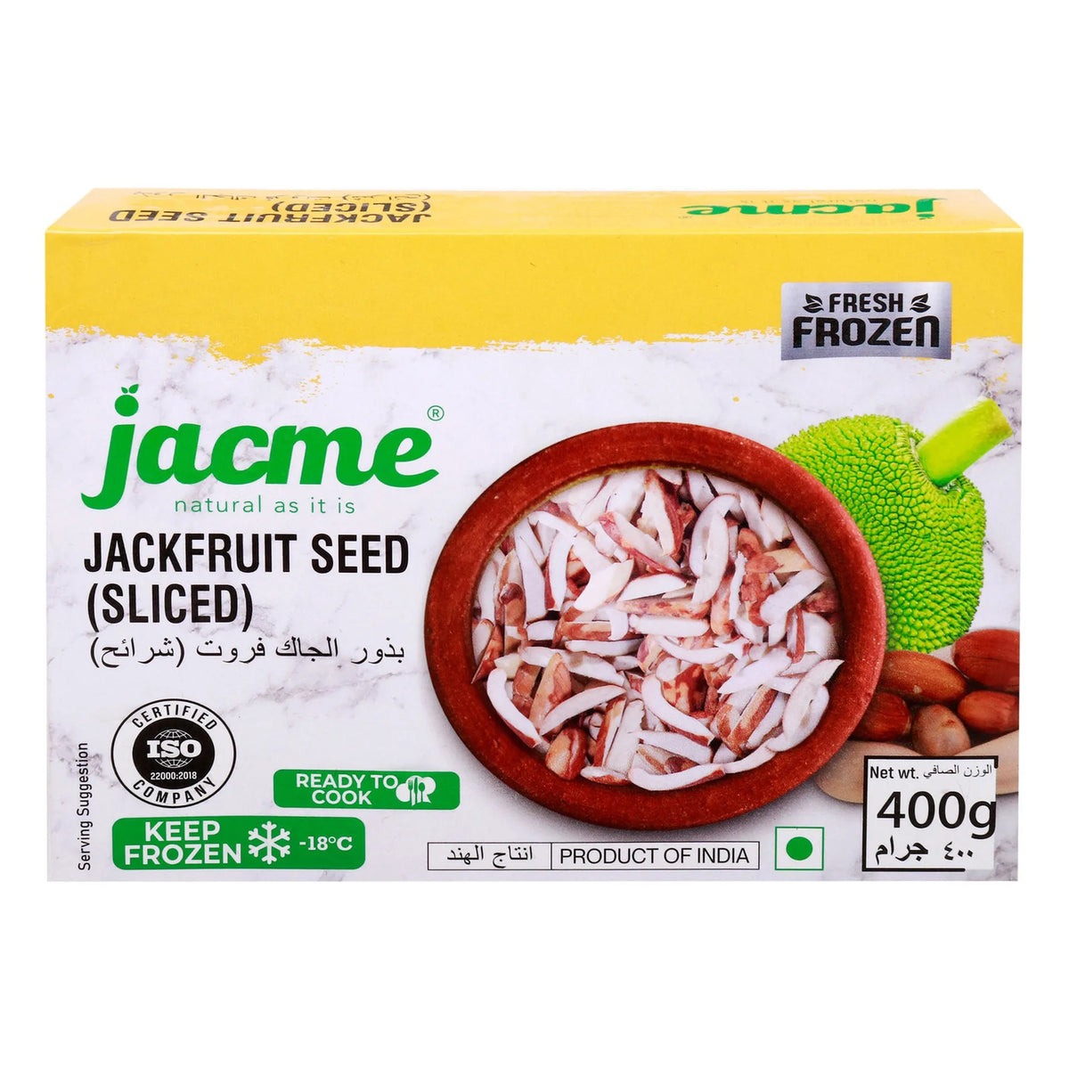 Jacme Jackfrut Seed Slced 400g