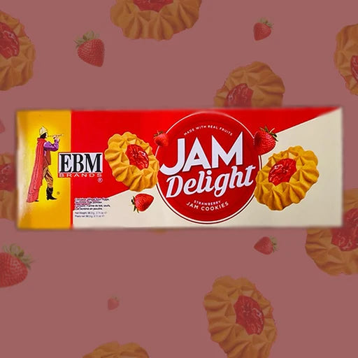 Ebm Jam Delight Cookies 124g