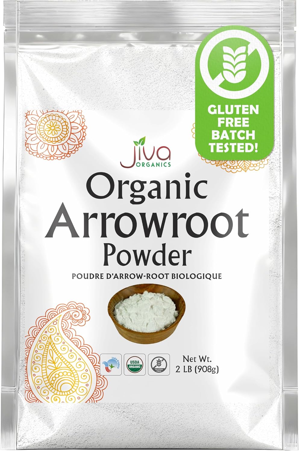 Jiva Org Arrowroot Powder 2lb