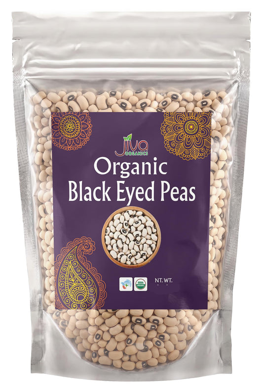 Jiva Org Black Eye Peas 4lb