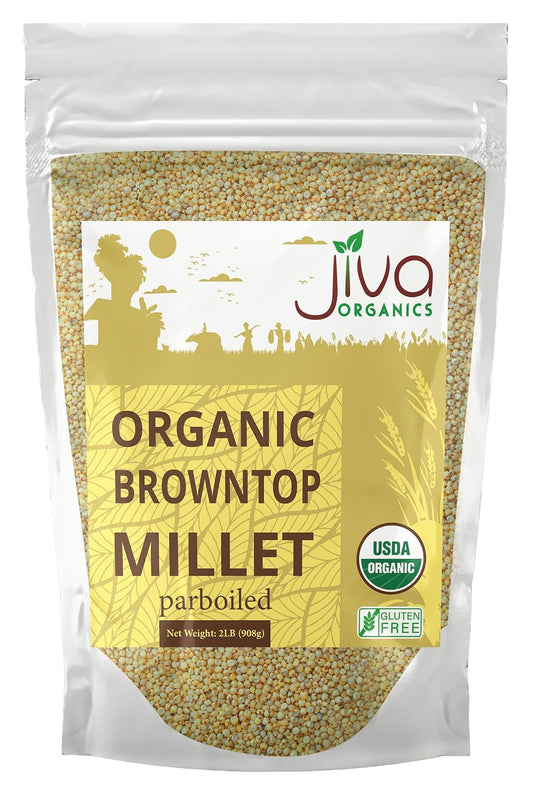 Jiva Org Browntop Millet 2lb