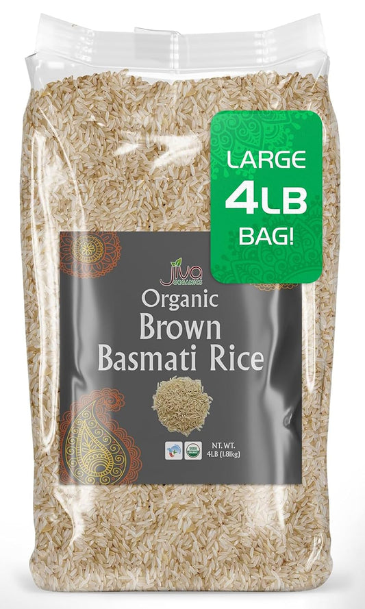 Jiva Org Brwn Basmati Rice 4lb