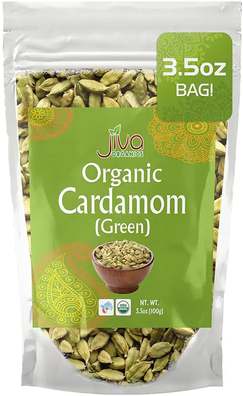 Jiva Org Cardamom Seeds 3.5oz