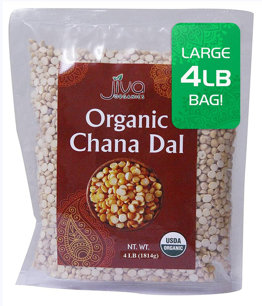 Jiva Org Chana Dal 4lb