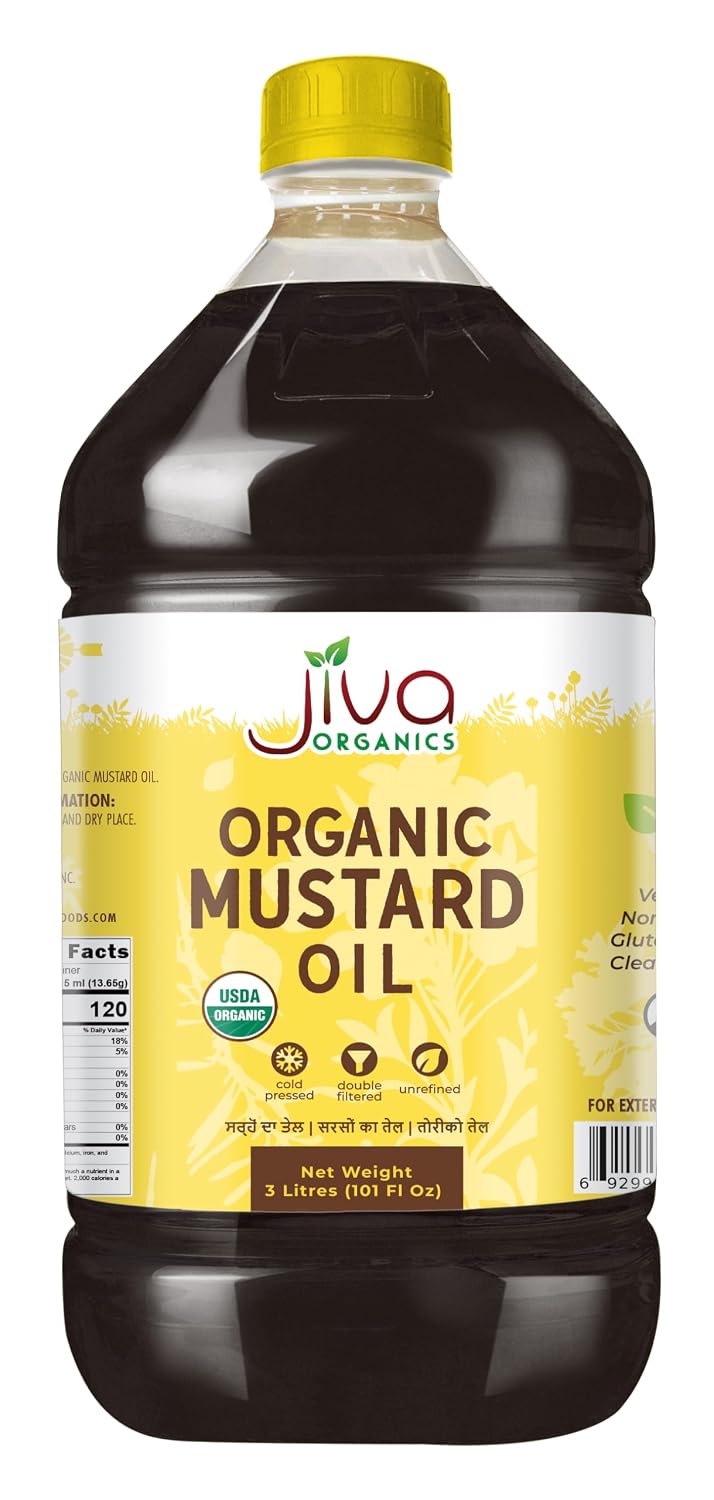 Jiva Org Cp Mustard Oil 3l